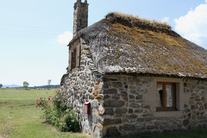 Haute Loire, Ardèche France Toit de genet séché France - vagabondphotos.ch